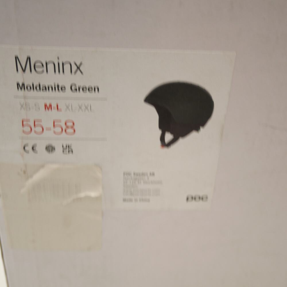 POC Meninx Ski Helmet Medium Large 55-58 cm M/L Moldanite Green NEW
